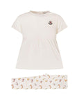 Completo per neonata Moncler Enfant due pezzi - Ninna Nanna