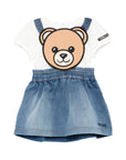Completo per neonata Moschino Kids con Teddy - Ninna Nanna