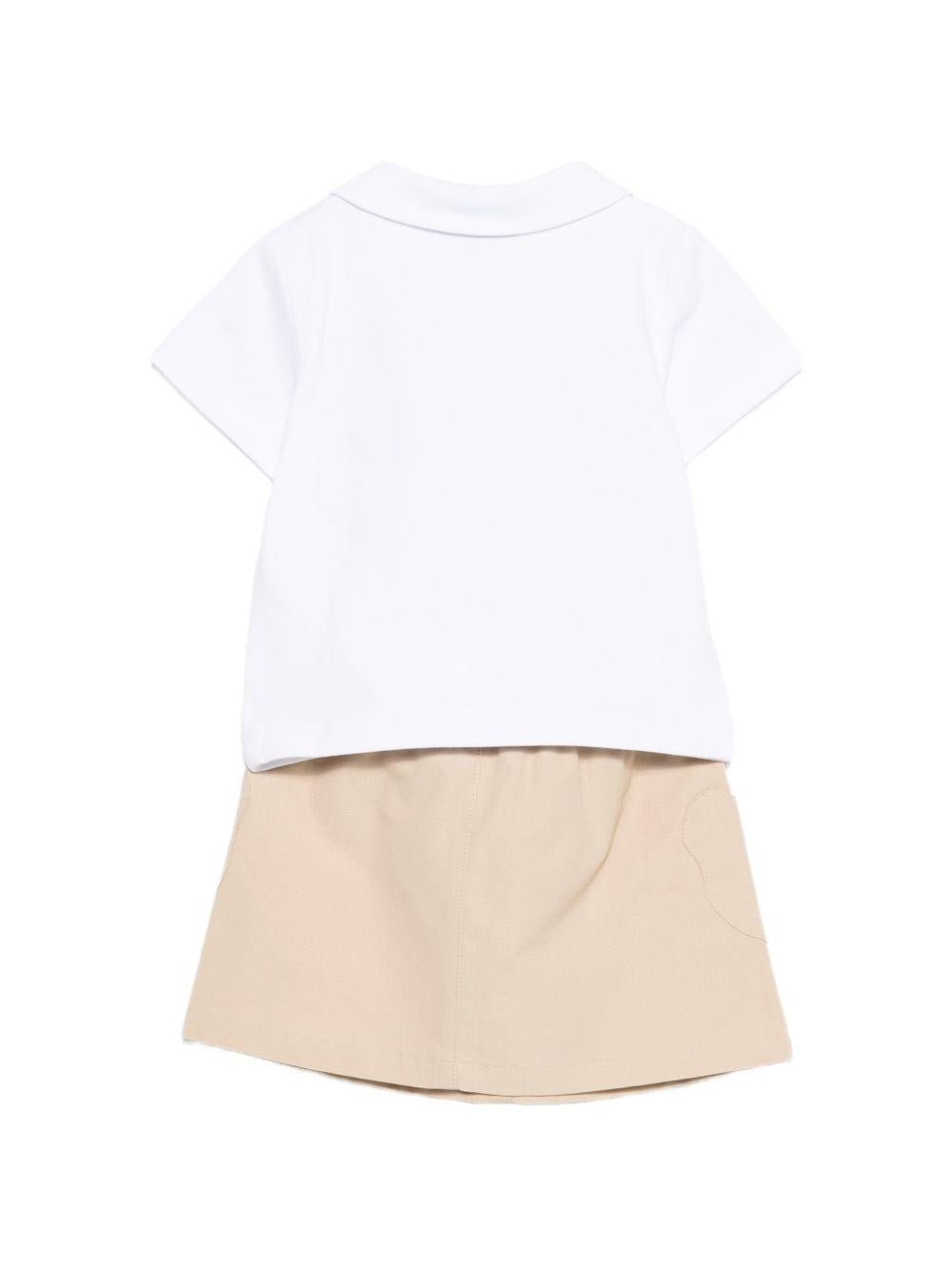 Completo per neonata Moschino Kids due pezzi - Ninna Nanna