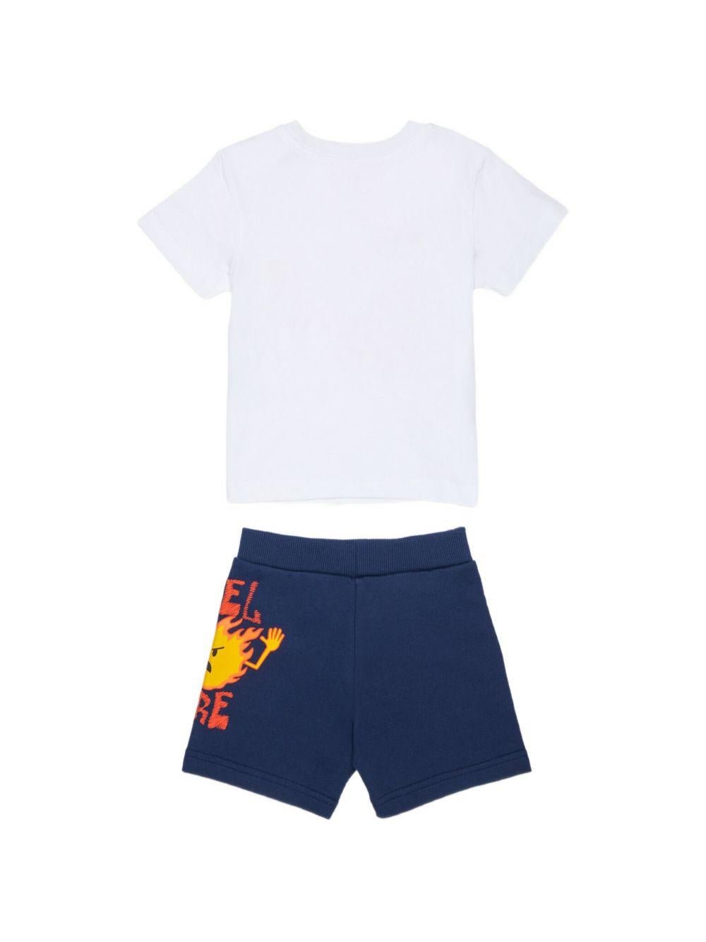 Completo per neonato Diesel Kids con stampa - Ninna Nanna