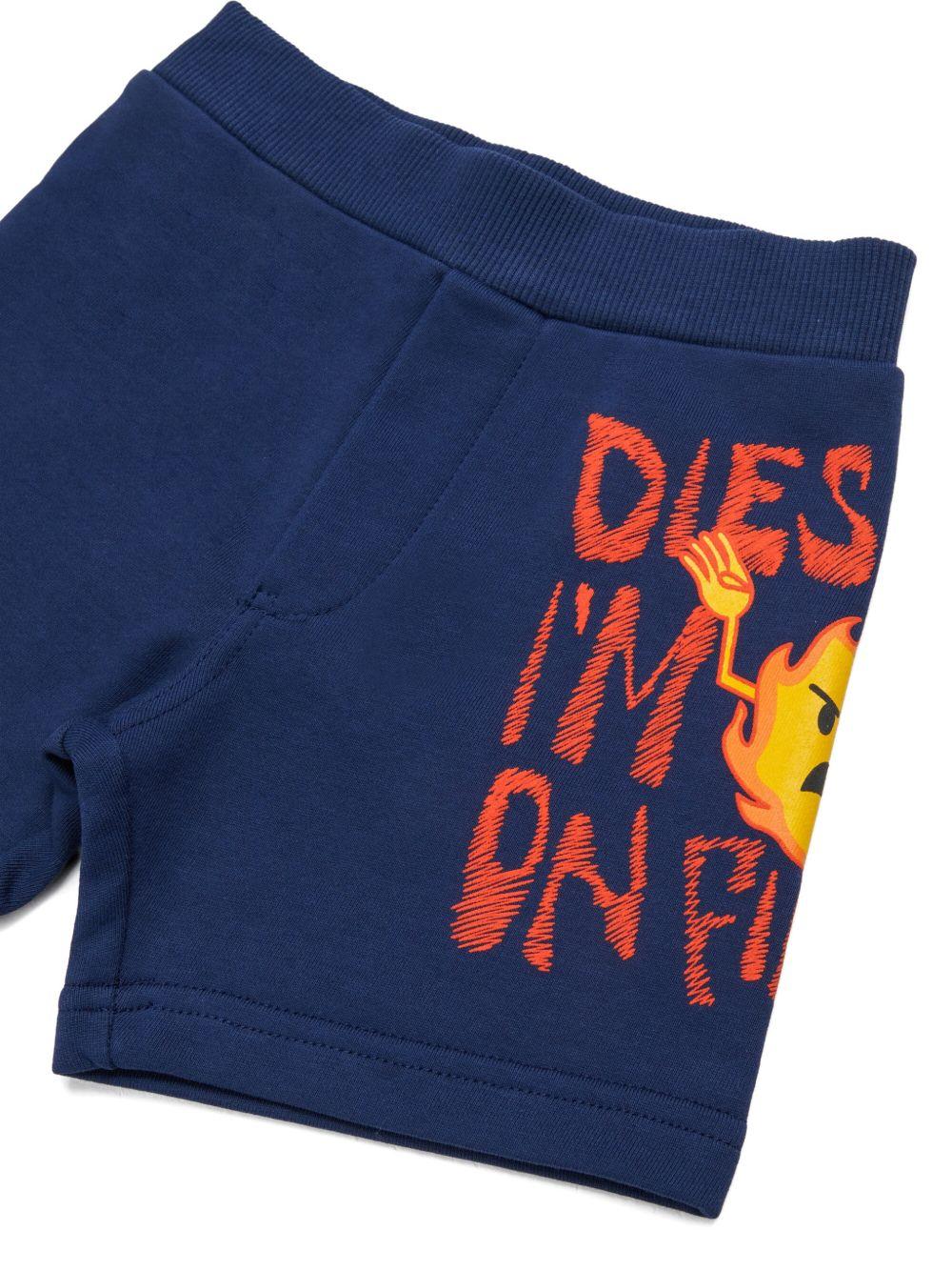 Completo per neonato Diesel Kids con stampa - Ninna Nanna