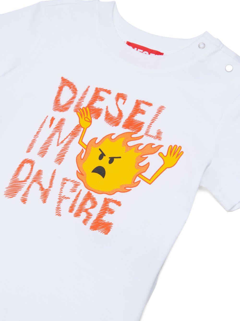 Completo per neonato Diesel Kids con stampa - Ninna Nanna