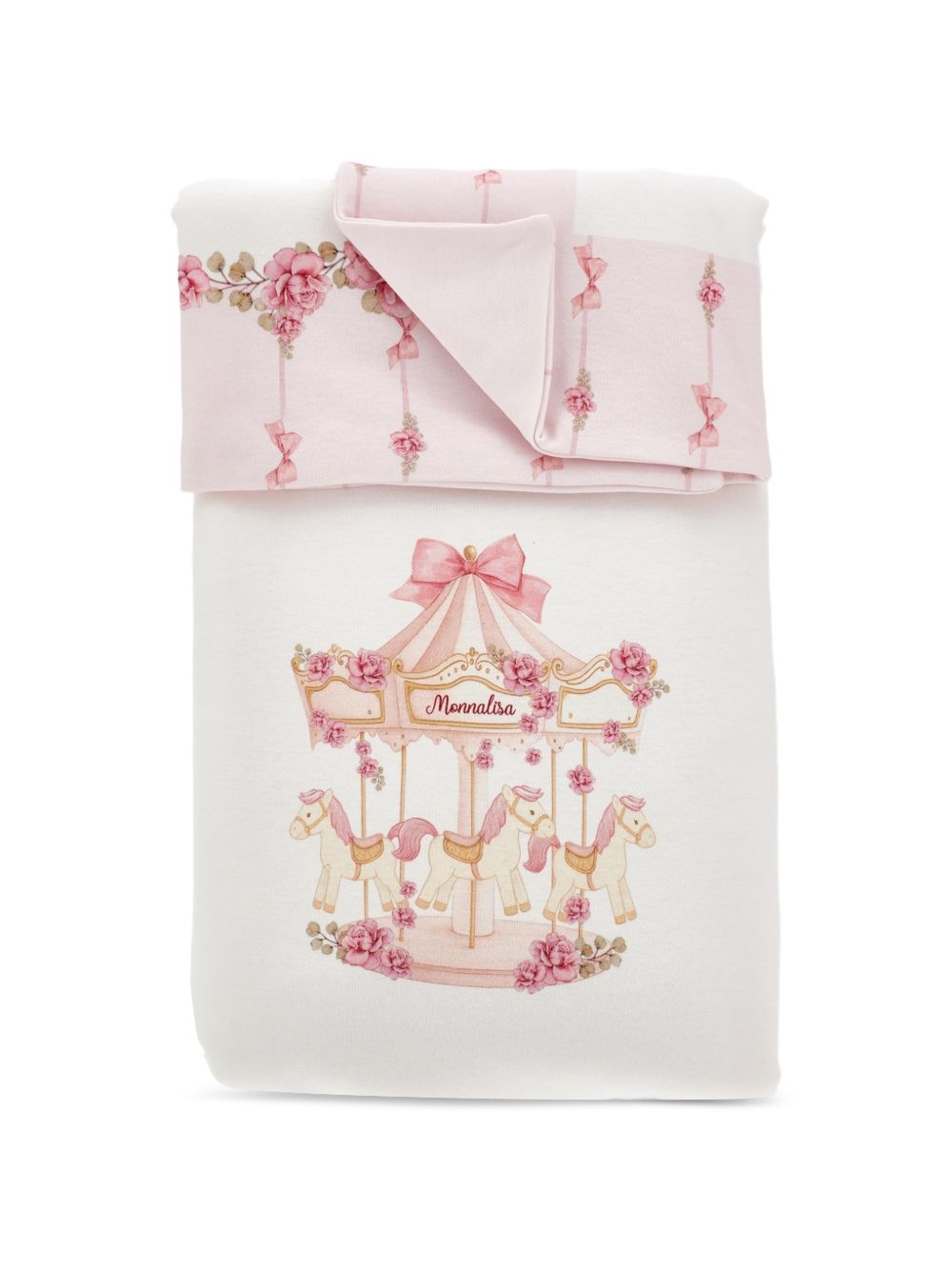 Coperta per neonata Monnalisa con stampa - Ninna Nanna