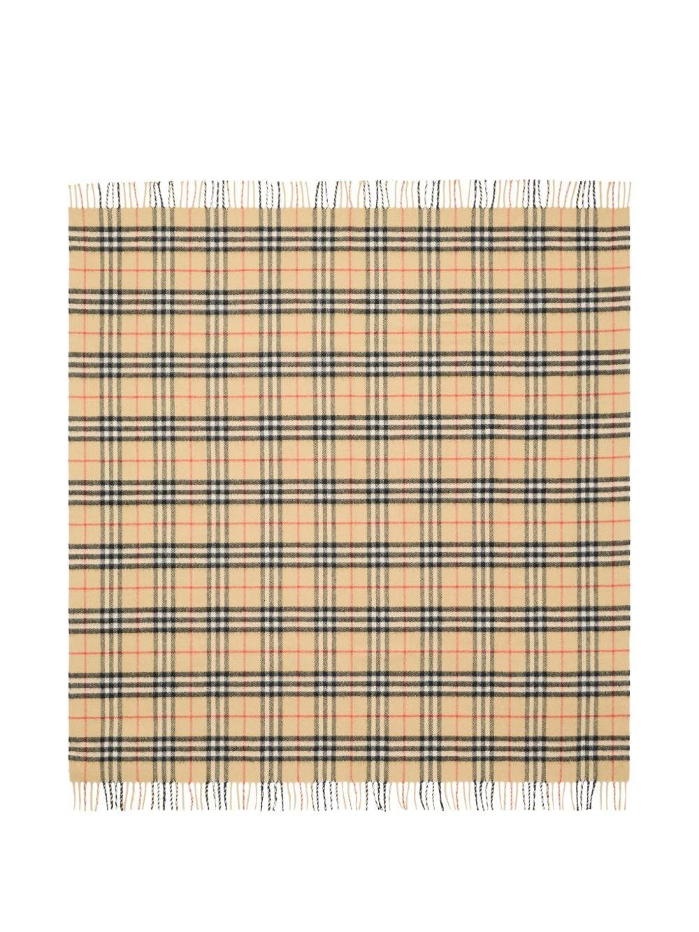 Coperta unisex Burberry Kids in check - Ninna Nanna