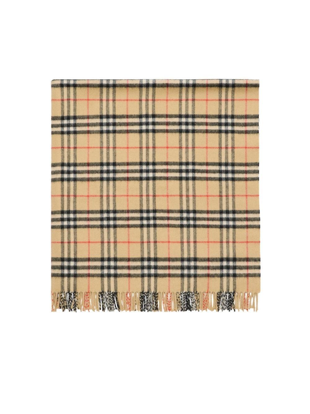 Coperta unisex Burberry Kids in check - Ninna Nanna