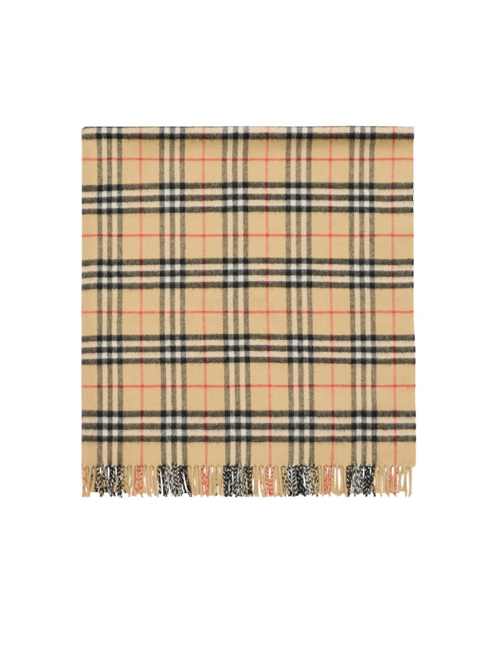 Coperta unisex Burberry Kids in check - Ninna Nanna