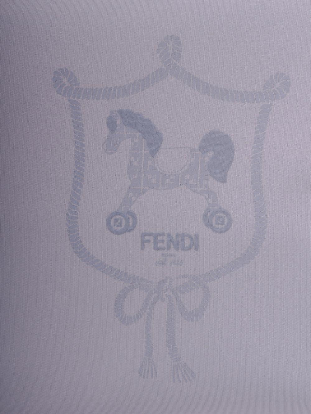 Copertina per neonato Fendi Kids con stampa - Ninna Nanna