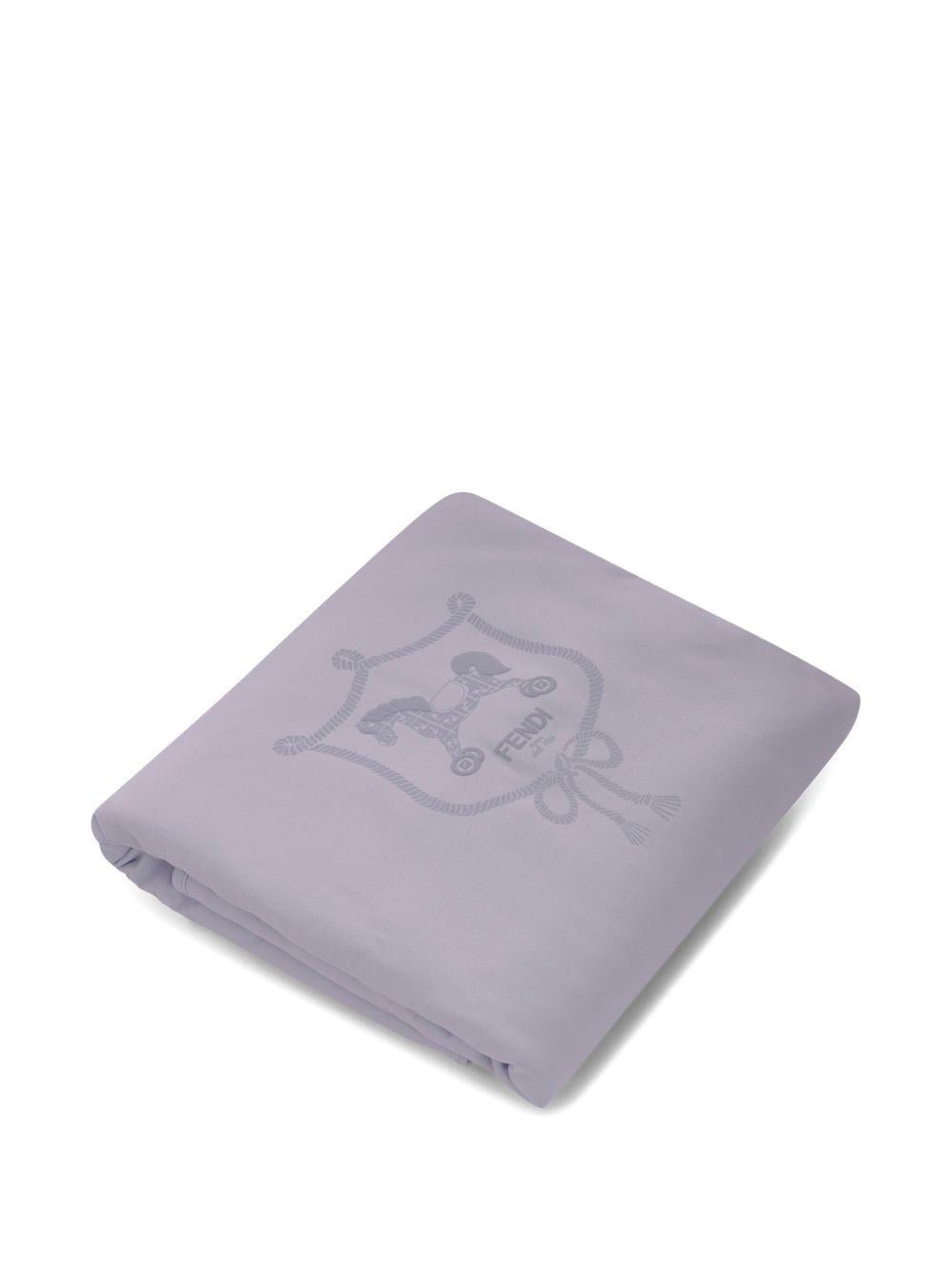 Copertina per neonato Fendi Kids con stampa - Ninna Nanna