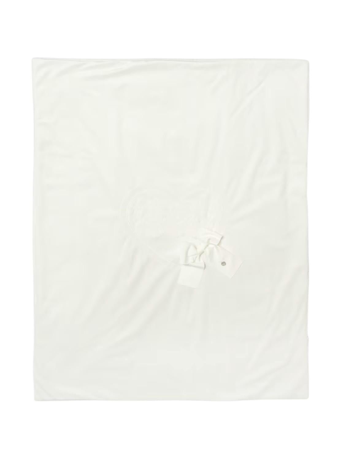 Copertina per neonato Marlù Couture con fiocco - Ninna Nanna