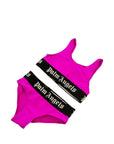 Costume per bambina Palm Angels Kids due pezzi - Ninna Nanna