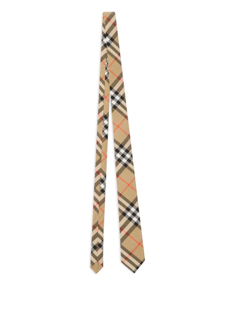 Cravatta per bambino Burberry Kids in check - Ninna Nanna