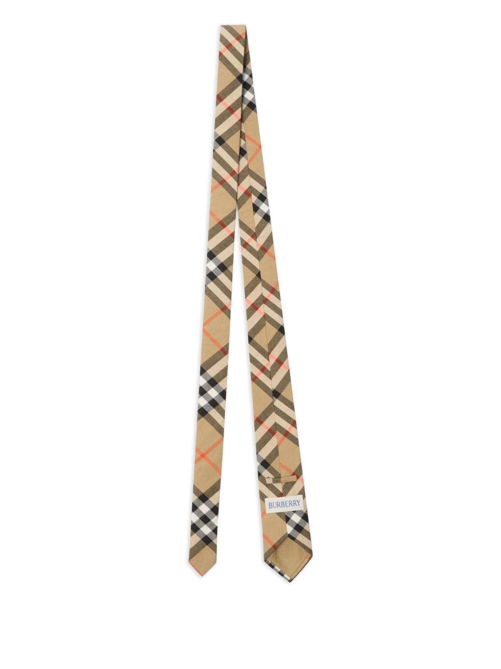 Cravatta per bambino Burberry Kids in check - Ninna Nanna