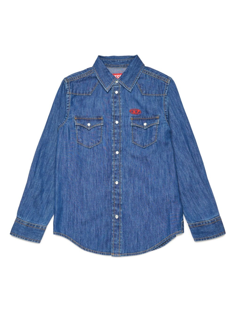 Diesel Kids camicia in jeans - Ninna Nanna