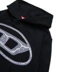 Diesel Kids felpa con cappuccio - Ninna Nanna