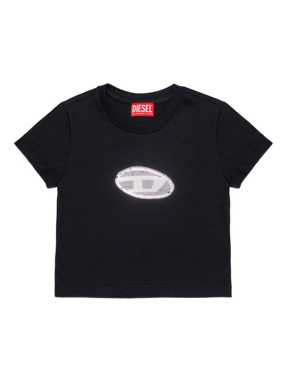 Diesel Kids t-shirt con paillettes - Ninna Nanna