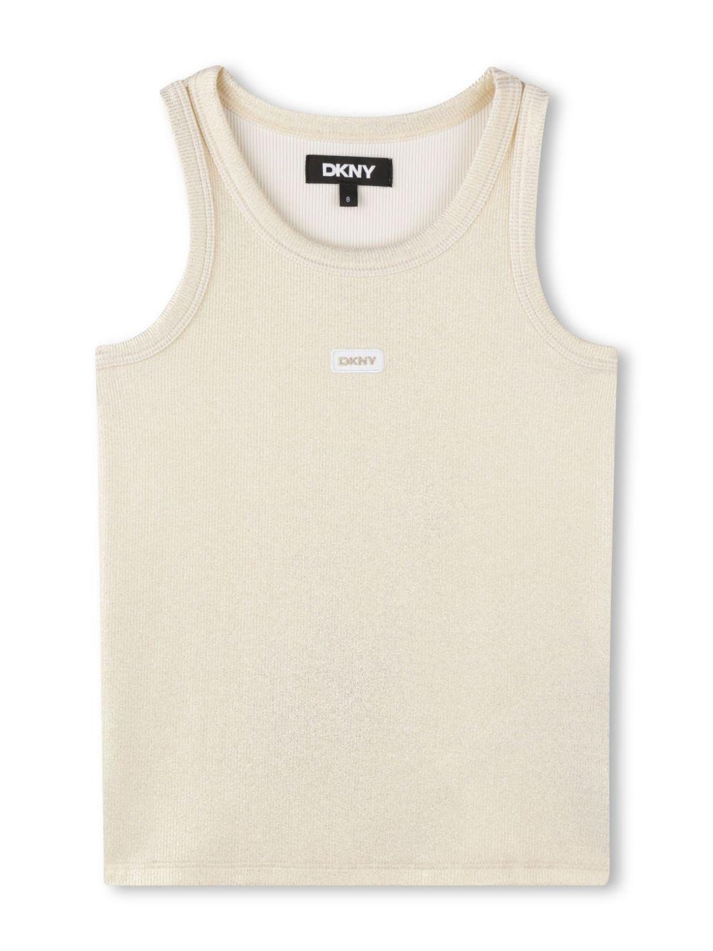 Dkny Kids canotta glitterata - Ninna Nanna