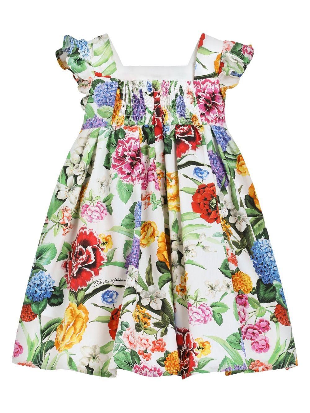 Dolce & Gabbana Kids abito a fiori - Ninna Nanna