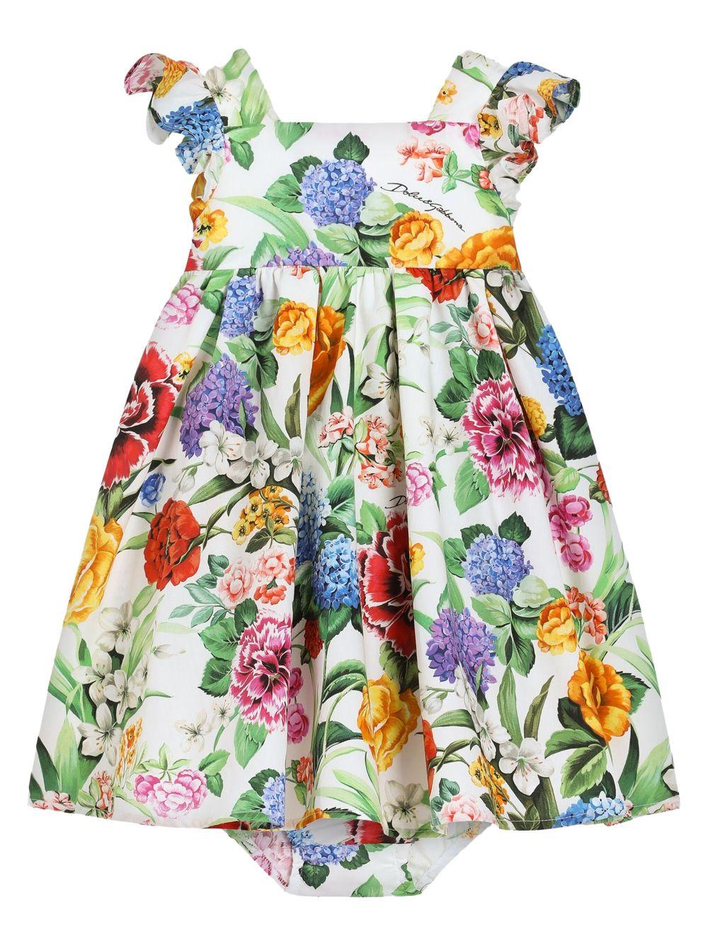 Dolce & Gabbana Kids abito a fiori - Ninna Nanna