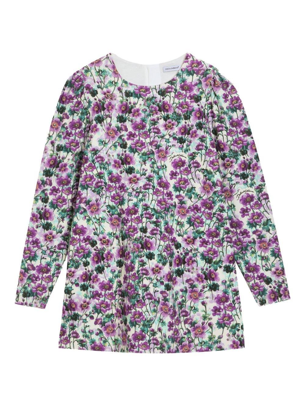 Dolce & Gabbana Kids abito a fiori - Ninna Nanna