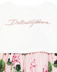 Dolce & Gabbana Kids abito con logo - Ninna Nanna