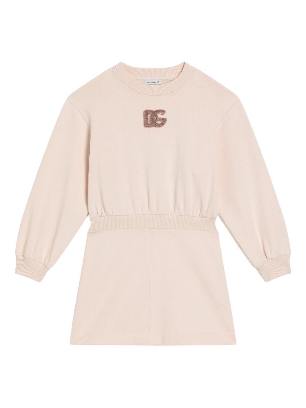 Dolce & Gabbana Kids abito con logo - Ninna Nanna