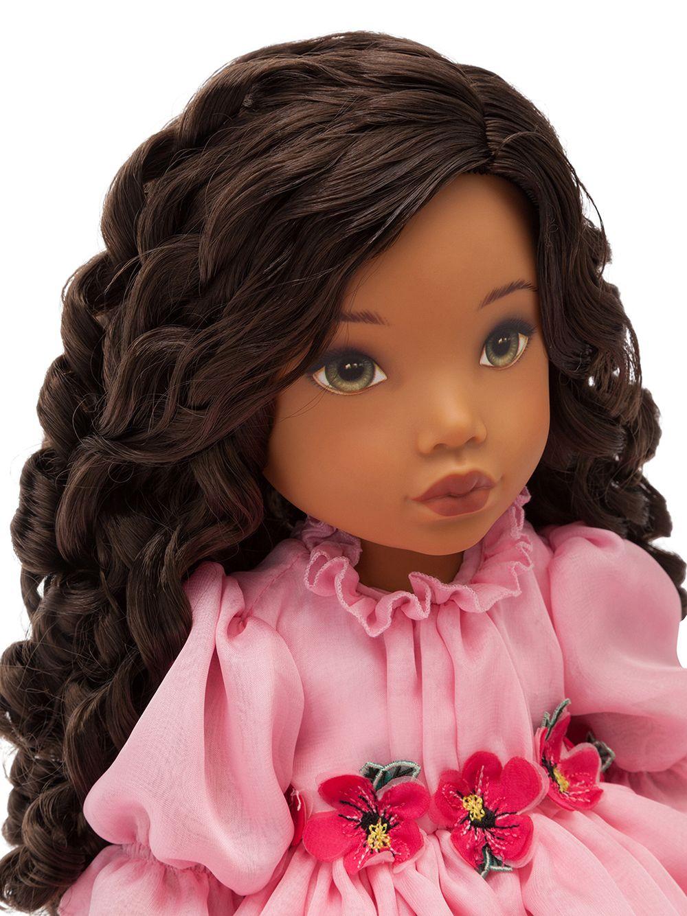 Dolce & Gabbana Kids bambola con abito chiffon - Ninna Nanna