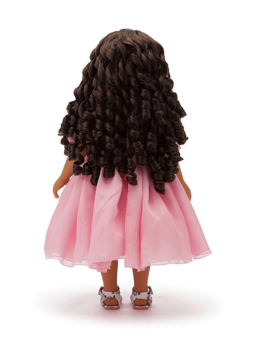 Dolce & Gabbana Kids bambola con abito chiffon - Ninna Nanna