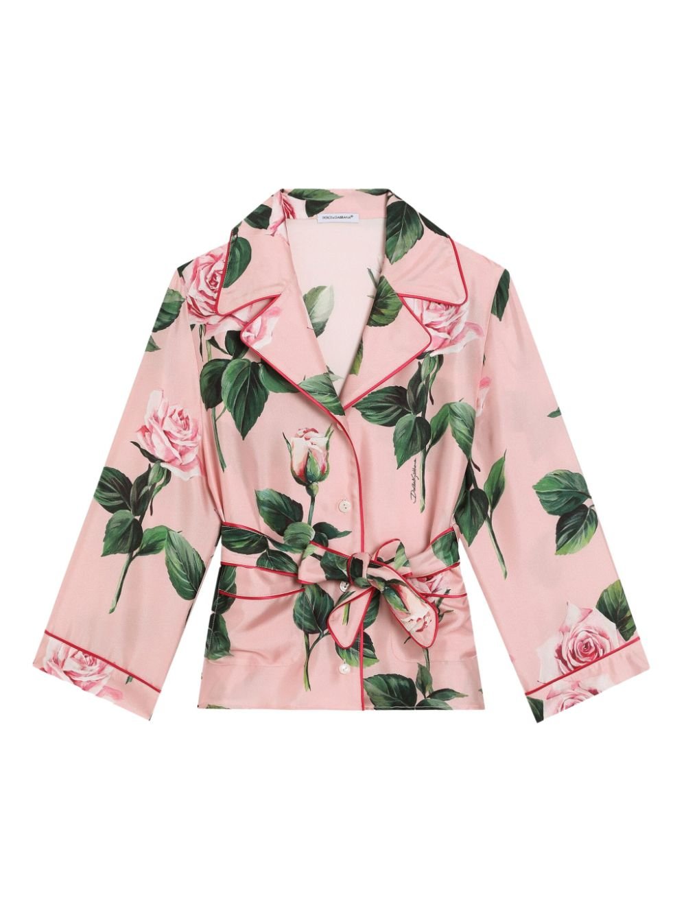 Dolce & Gabbana Kids camicia a fiori - Ninna Nanna