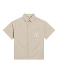 Dolce & Gabbana Kids camicia con logo - Ninna Nanna