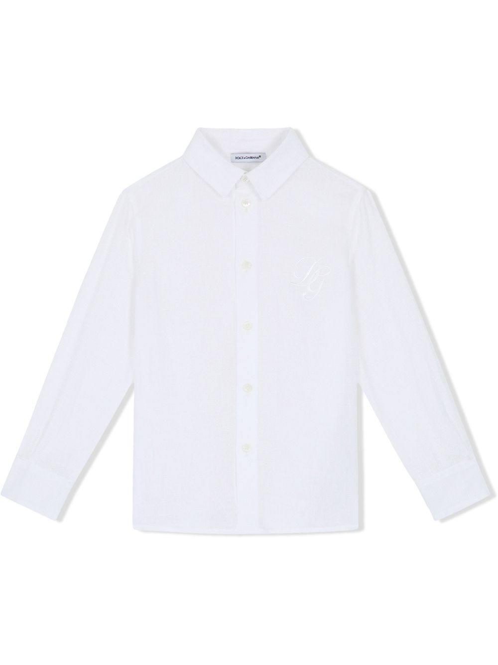 Dolce & Gabbana Kids camicia in lino - Ninna Nanna