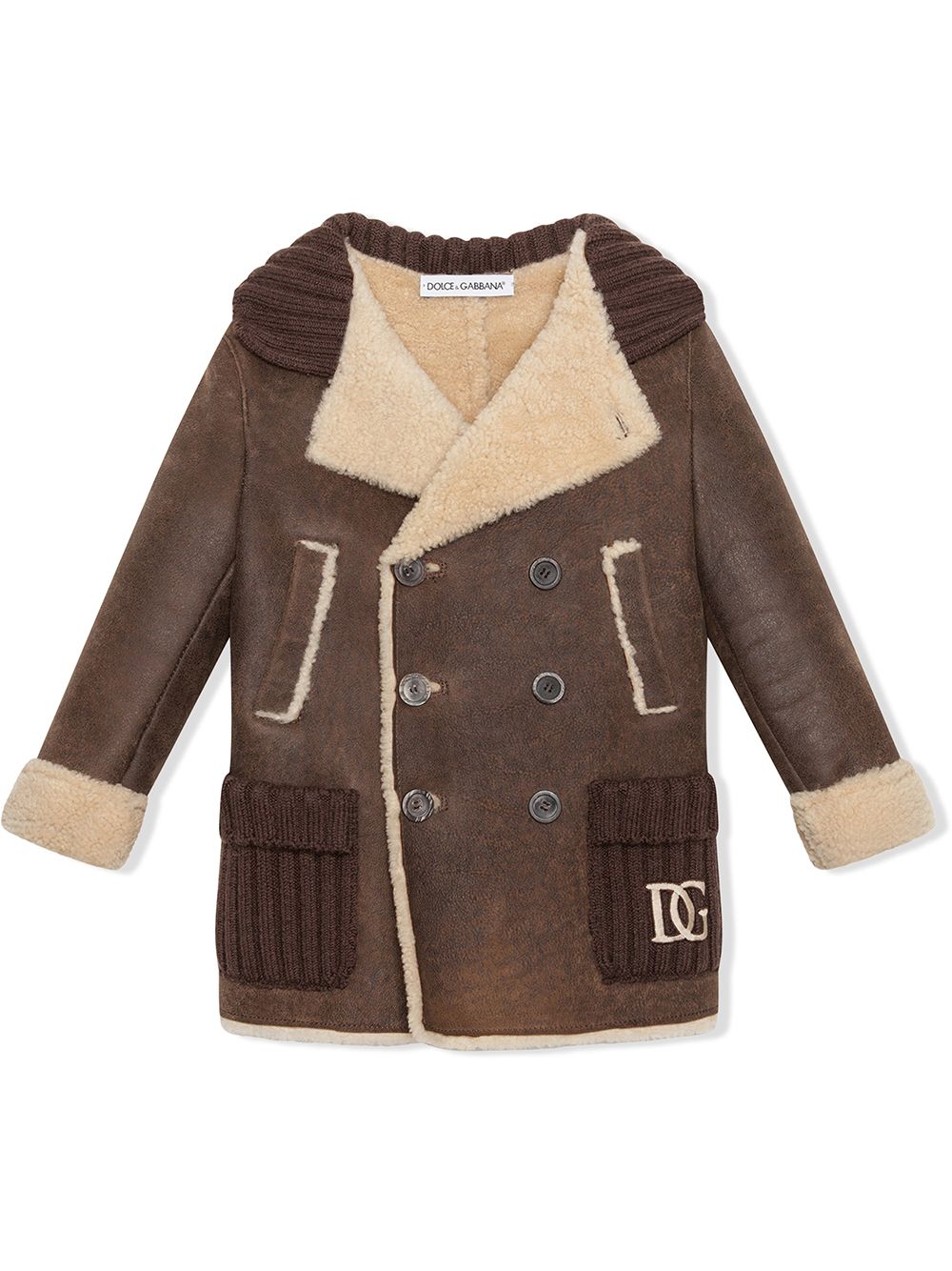 Dolce &amp; Gabbana Kids cappotto doppiopetto - Ninna Nanna