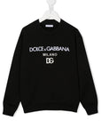 Dolce & Gabbana Kids felpa con logo - Ninna Nanna