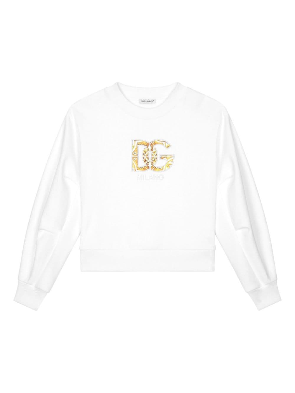 Dolce &amp; Gabbana Kids felpa con logo - Ninna Nanna