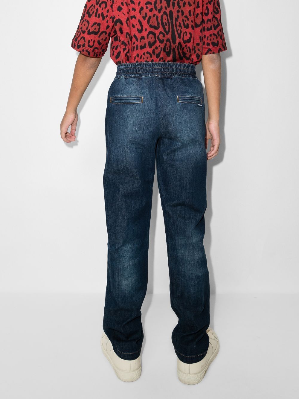 Dolce &amp; Gabbana Kids jeans con coulisse - Ninna Nanna