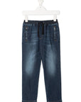 Dolce & Gabbana Kids jeans con coulisse - Ninna Nanna