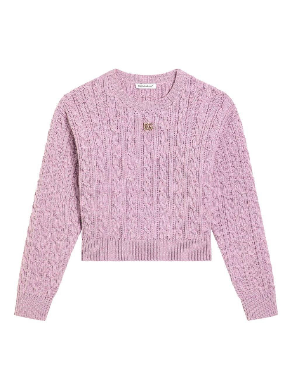 Dolce & Gabbana Kids maglia con logo - Ninna Nanna