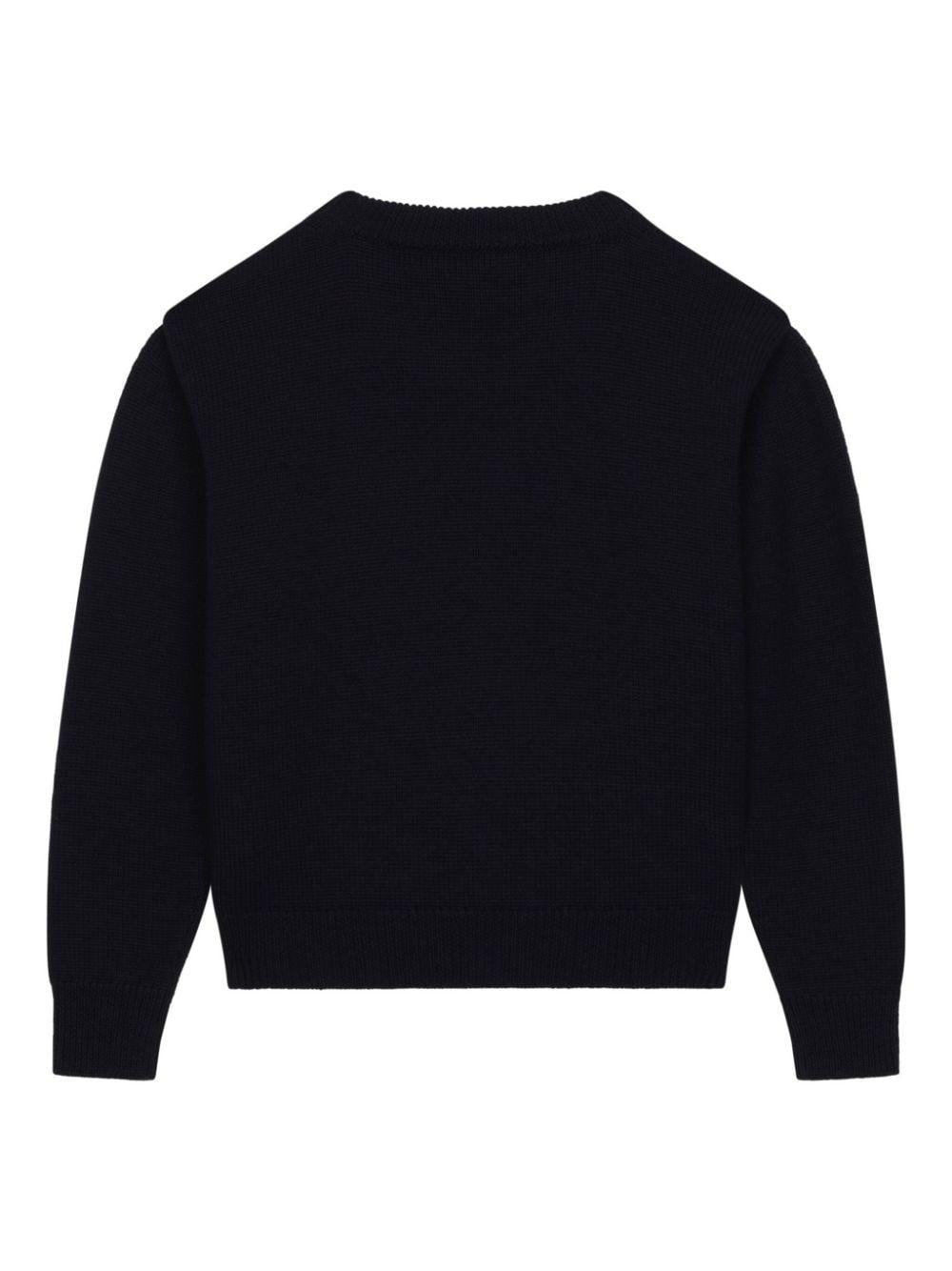 Dolce & Gabbana Kids maglione con logo - Ninna Nanna