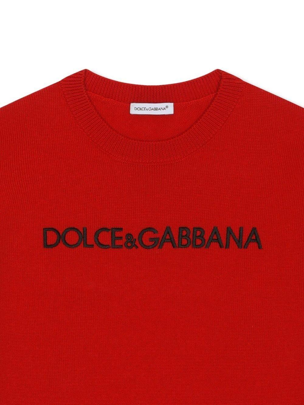Dolce &amp; Gabbana Kids maglione con logo - Ninna Nanna