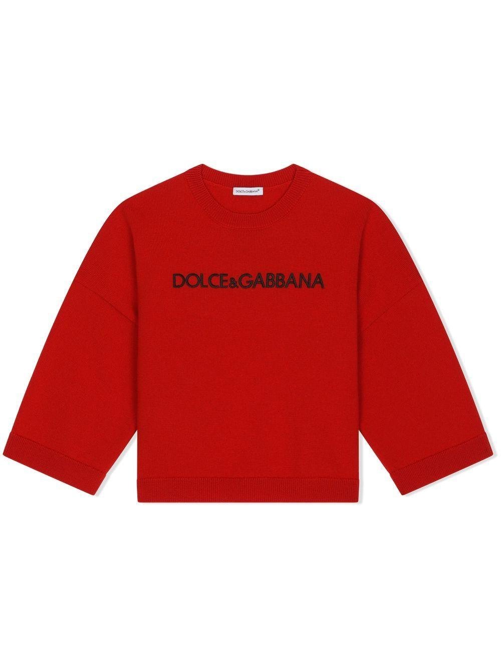Dolce &amp; Gabbana Kids maglione con logo - Ninna Nanna