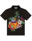 Dolce & Gabbana Kids polo con stampa - Ninna Nanna