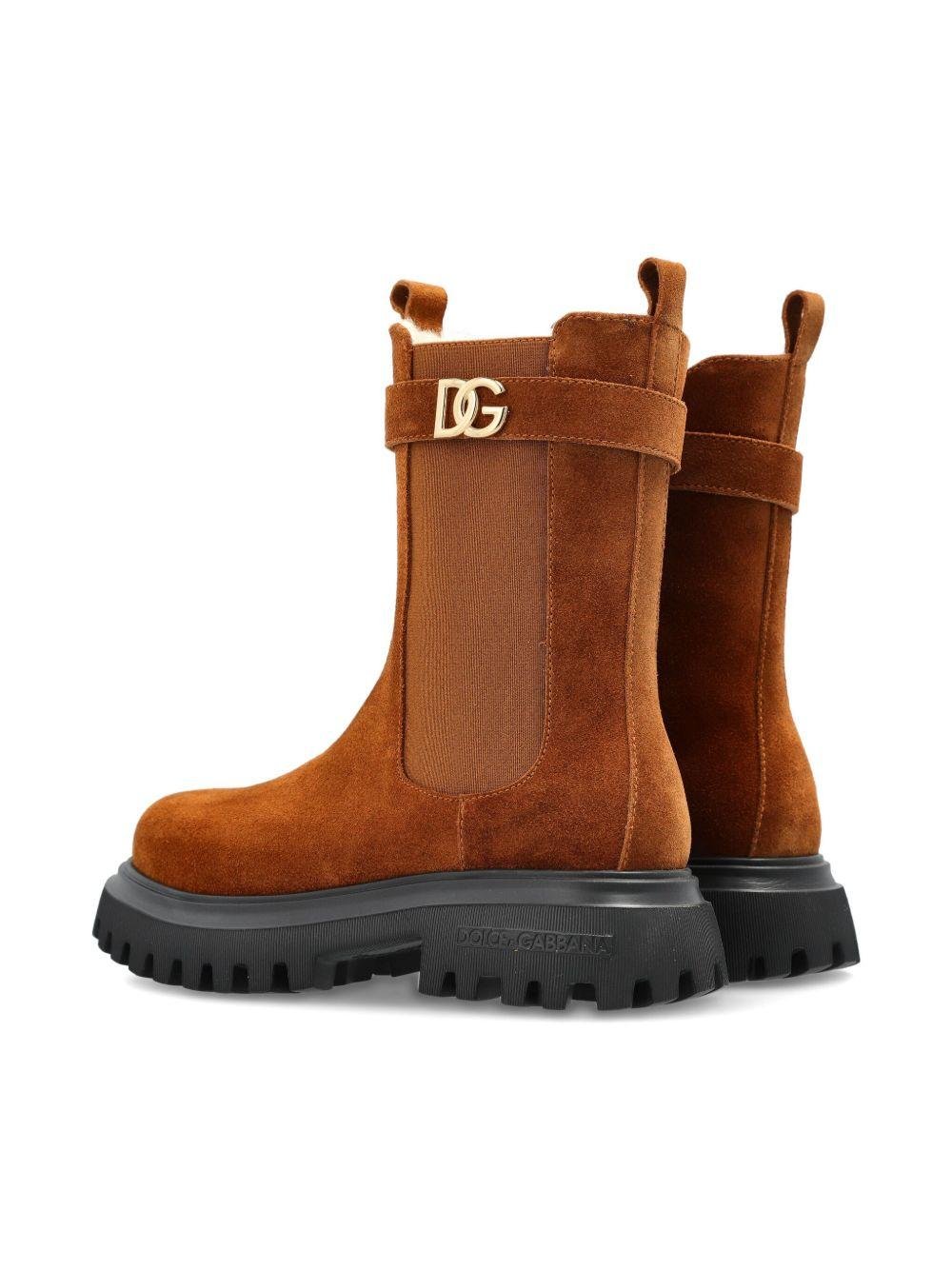 Dolce & Gabbana Kids stivali scamosciati - Ninna Nanna