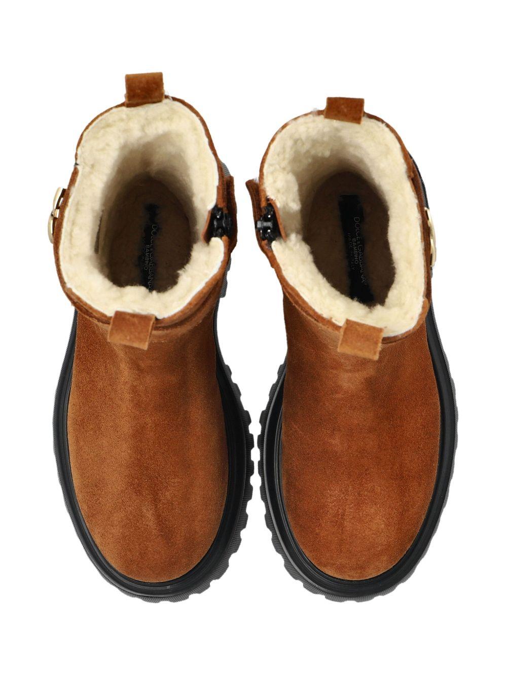 Dolce & Gabbana Kids stivali scamosciati - Ninna Nanna