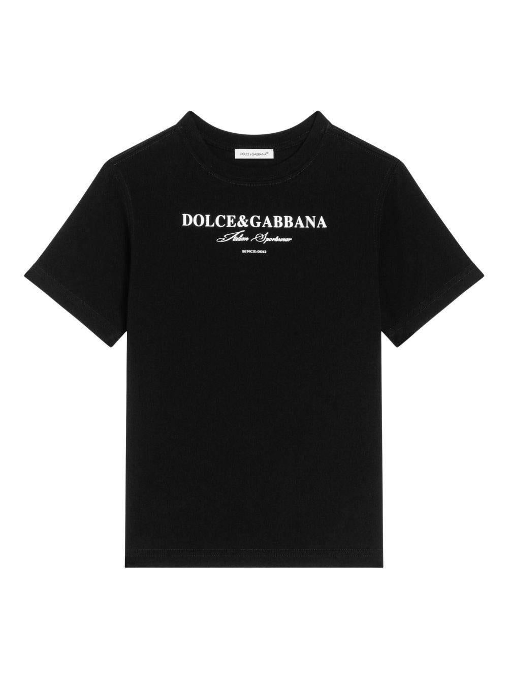 Dolce & Gabbana Kids t-shirt con logo - Ninna Nanna