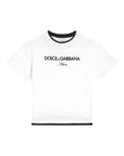 Dolce & Gabbana Kids t-shirt con logo - Ninna Nanna