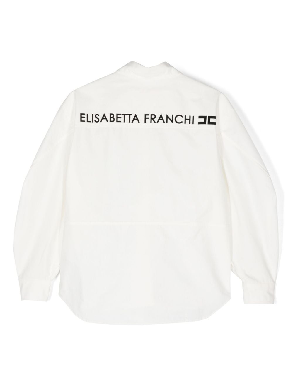 Elisabetta Franchi Kids camicia con logo - Ninna Nanna