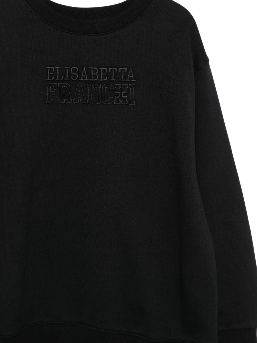 Elisabetta Franchi Kids felpa con ricamo - Ninna Nanna