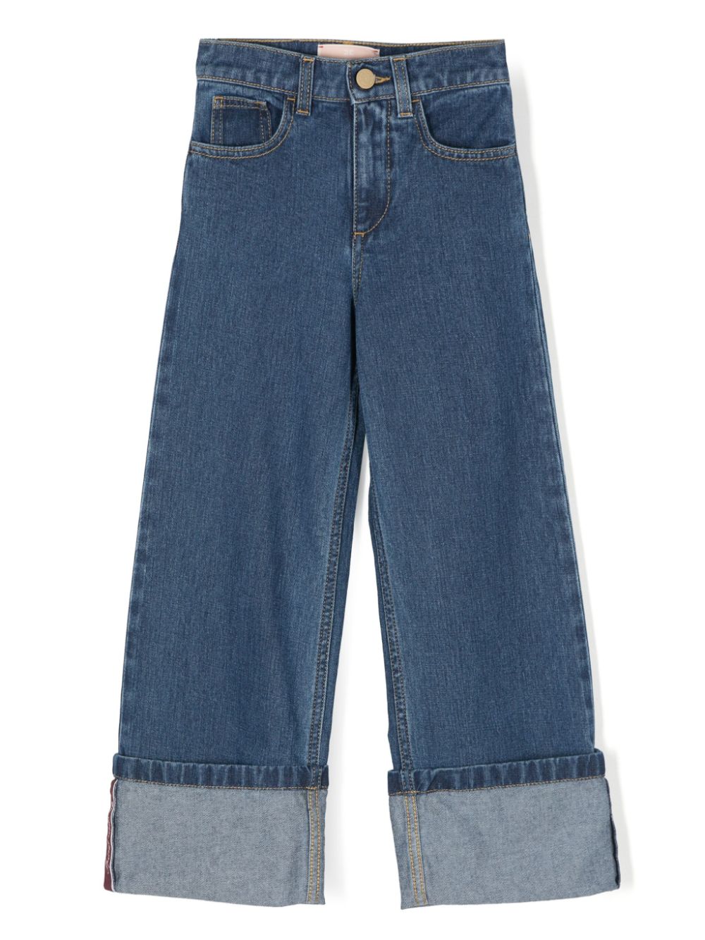 Elisabetta Franchi Kids jeans a gamba ampia - Ninna Nanna