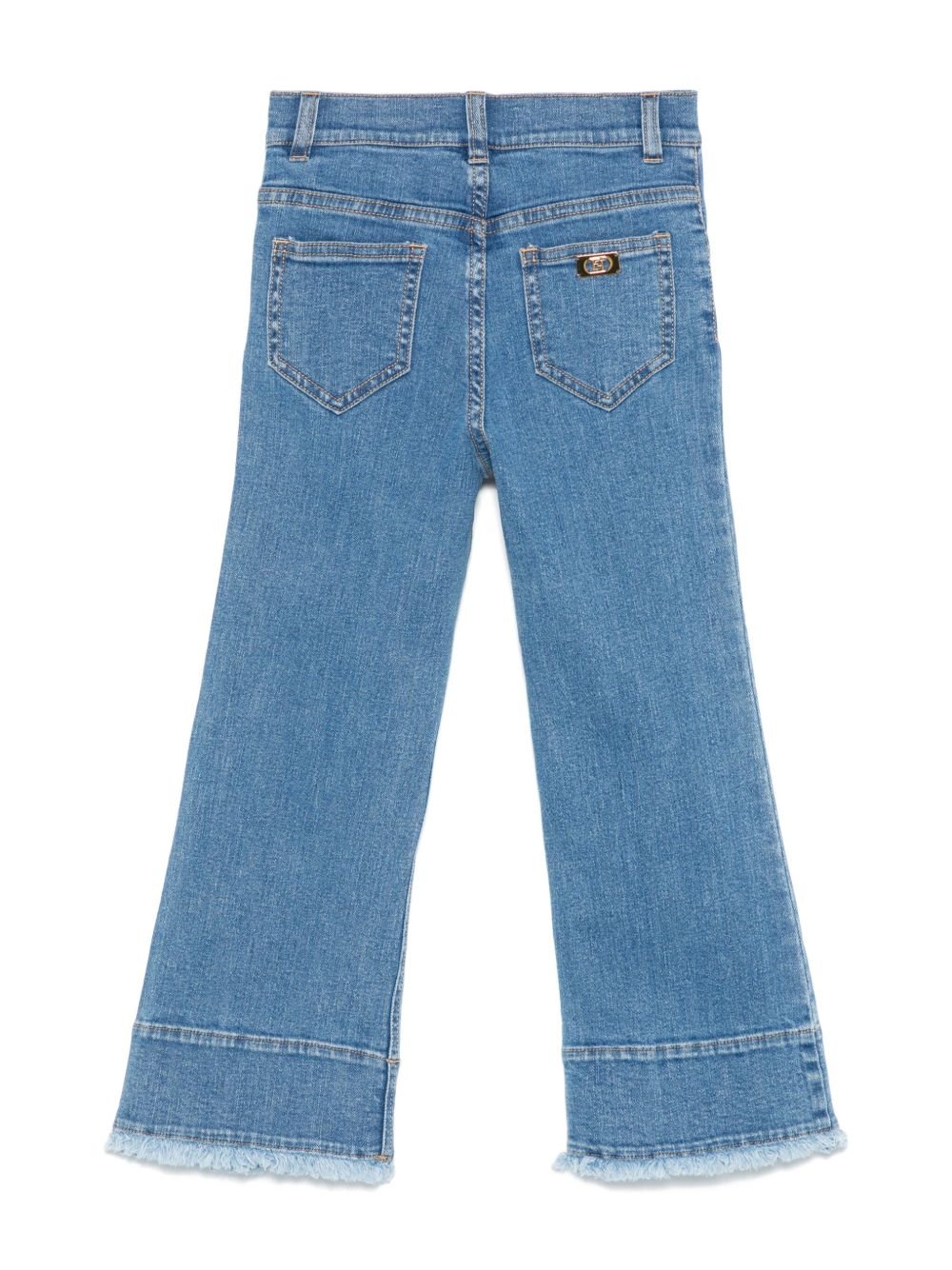 Elisabetta Franchi Kids jeans con frange - Ninna Nanna