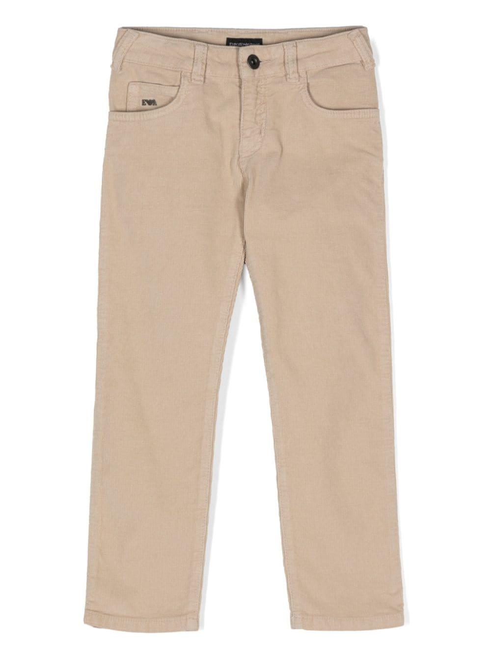 Emporio Armani Kids pantaloni a coste - Ninna Nanna