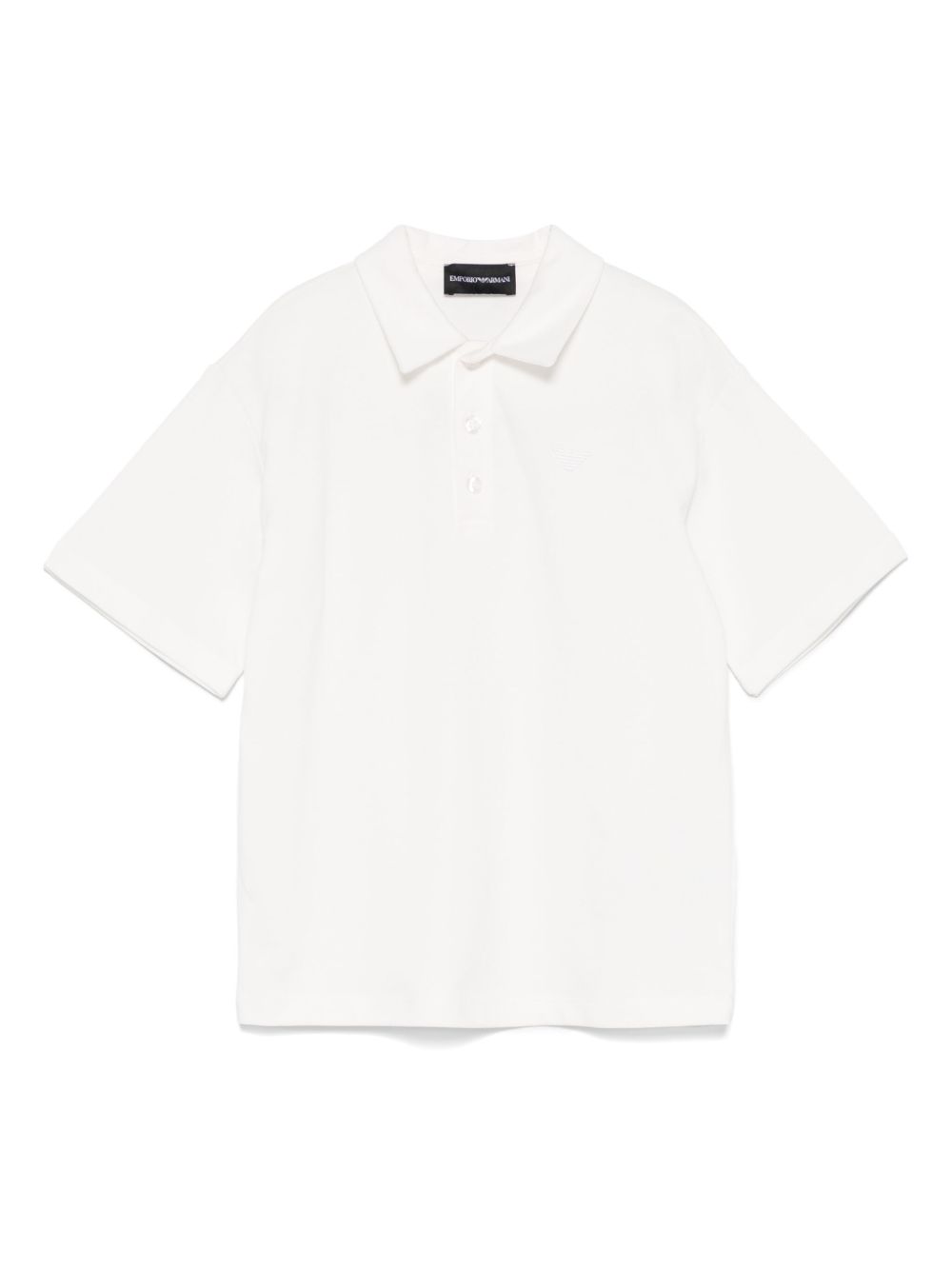 Emporio Armani Kids polo con ricamo - Ninna Nanna